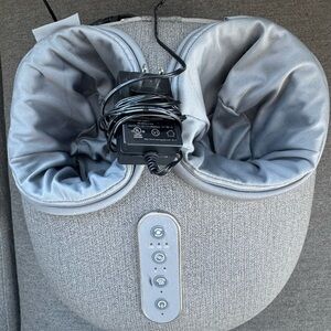 Medcursor Shiatsu Gray Foot Massager with Acupressure and Heat